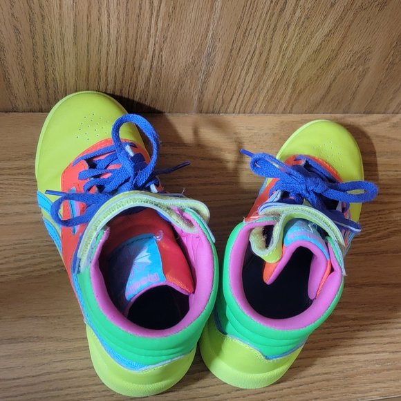 Kid Reebok FreeStyleHI High Top Shoes Size 12.5 Uisex - Picture 2 of 4